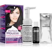Schwarzkopf Perfect Mousse ilgalaikiai plaukų dažai atspalvis 200 Black 1 vnt.