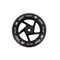 Paspirtuko ratukas Monkey 5-spoke black on black 110mm