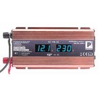 LCD įtampos keitiklis 12V 1200W PM-PN-1200LS