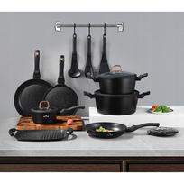 Puodų rinkinys Zilner BLACK 15 dalių ZL-8593