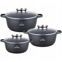 Akmens masės 6 dalių puodų rinkinys ZILNER ZL-7055
