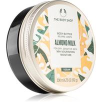 The Body Shop Almond Milk Body Butter maitinamasis kūno sviestas sausai ir jautriai odai 200 ml