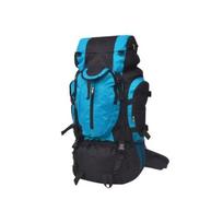 Turistinė kuprinė, XXL, 75 l, juoda/mėlyna