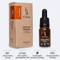 Apelsinų skonio Joys of Spring - 5% CBD kanapių aliejus (500mg) 10 ml