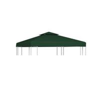 Pakait. pavėsinės uždangalas, 310g/m², žalios sp., 3x3m