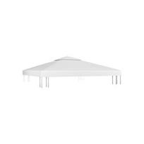 Pavėsinės uždangalas, 2 pakopų, baltas, 3x3m, 310 g/m²