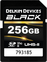 DELKIN SD BLACK RUGGED UHS-II (V90) R300/W250 256GB (NEW)