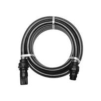 Siurbimo žarna su jungtimis, juoda, 4 m, 22 mm
