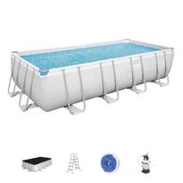 Karkasinis baseinas 549х274х122 cm su kasetiniu filtro siurbliu ir priedais