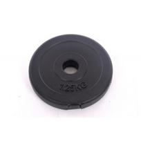 Vinilo svorio diskas štangoms ir hanteliams 1,25kg (31,5mm)