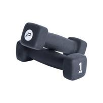Pure2Improve hantelių rinkinys 2x1 kg neopreno juodas