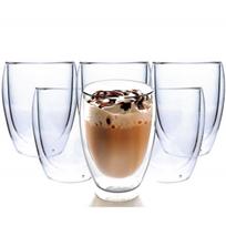Stiklinės su dvigubomis sienelėmis Latte Medium 350 ml (6 vnt.)