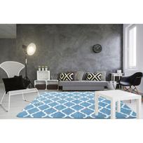 Kilimas 3D CLOVER BLUE (140x200) mėlynas
