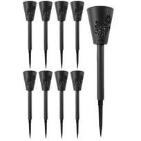 LED lauko šviestuvas su saulės baterija J-03 (8 vnt.)