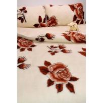 Merino vilnos antklodė ROSE brown (220x200)