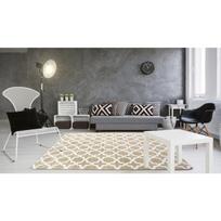 Kilimas MAROC CLOVER BEIGE & WHITE (140x200)