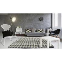 Kilimas RETRO CLOVER GREY & WHITE (120x170)