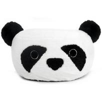Pufas vaikiškas Panda 60 x 30 cm (juodas/baltas)