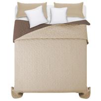 Dvipusė lovatiesė DIAMANTE BROWN BEIGE (220X200cm)