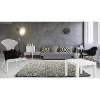 Kilimas BARCELONA CLOVER GREY & WHITE (140x200)