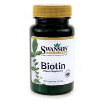 Maisto papildas plaukams, odai, nagams BIOTINAS (D-biotinas) N100