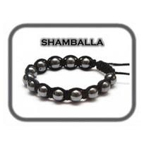 Shamballa apyrankė su pilkais hematito karoliukais