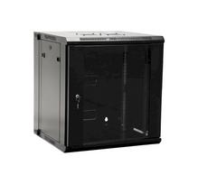 Komutacinė spinta 19\'\' pakabinama 6U 600x350x380 (juoda, surinkta)