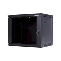 Komutacinė spinta 19\'\' pakabinama 9U 600x600x501 (juoda)