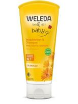 WELEDA vaikiškas šampūnas ir kūno prausiklis su medetkomis 200 ml.