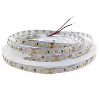 9.6W 3000K 24V LED juosta 120SMD 2835 IP65, 5m šiltai balta