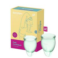 Menstruacinės taurelės Feel Confident - Light green
