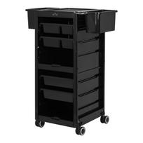 Kirpėjo vežimėlis GABBIANO HAIRDRESSER HELPER 68B BLACK