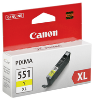 CAN CLI-551Y XL Yellow Ink Cart. for PIXMA iP7250, MG5450, MG6350 (685 pages)