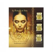 La Sultane De Saba 23 Carat Gold Facial Gift Set 23 Karatų aukso veido priežiūros rinkinys, 50ml+50ml+50ml