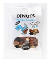 Riešutų ir razinų mišinys "EXTRA" "O!NUTS" 150 g