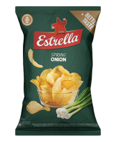 Traškučiai ESTRELLA, sultingų svogūnėlių skonio, 130 g