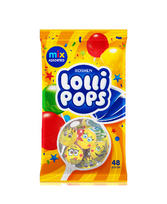 Karameliniai saldainiai ROSHEN Lolipops, kokteilių skonio, 0,92 kg