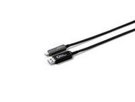 Kabelis USB MicroConnect USB-A - USB-C 20 m Juodas (MC-USB3.2CA20OP)