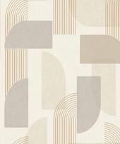 Viniliniai tapetai flizelino pagrindu GRANDECO LAKANA, MN3304, 0,53 x 10,05 m