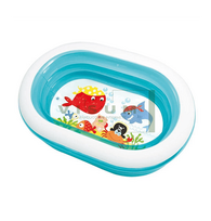 Baseinas vaikiškas Intex Pirate Friends 57482NP, skaidrus/mėlynas/baltas, 238 l