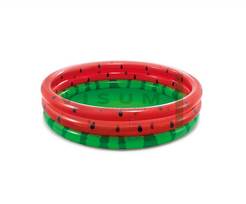 Baseinas vaikiškas Intex Watermelon 58448NP, raudonas/žalias, 168x38 cm, 581 l