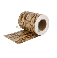 Tvoros juostos rinkinys BAUSWERN ECO, 35 x 0,19 m (450 g/m²) + 28 klipsai, Stein-Optik grob