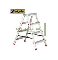 Kopėčios alium. dvipusės 2x4 pakopų, AKALA