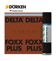 Difuzinė plėvelė DELTA-FOXX® PLUS, 270 g/m² du lipnūs kraštai 75m²