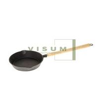 Keptuvė ketaus 23 cm medinė rankena MUSTANG