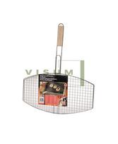 Grotelės griliui BBQ 45*25 cm ovalus