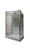 Dušo kabina Qbox 1200 x 800 mm, kairinė