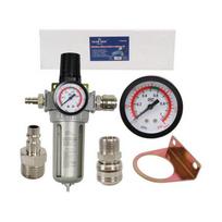 Oro srauto reguliatorius 1/2 su filtru ir manometru