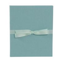 Albumas  GOLDBUCH 68507 Leporello Bella Vista aqua 16x19 cm žalsvos spalvos | kampučiai/lipdukai | max 13x18 10 | juodi lapai [V]