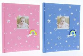Albumas  GED DBCS20 BABYRAINBOW 24x29/40psl | kreminiai lapai | kampučiai/lipdukai | knyginio rišimo | max 10x15 80